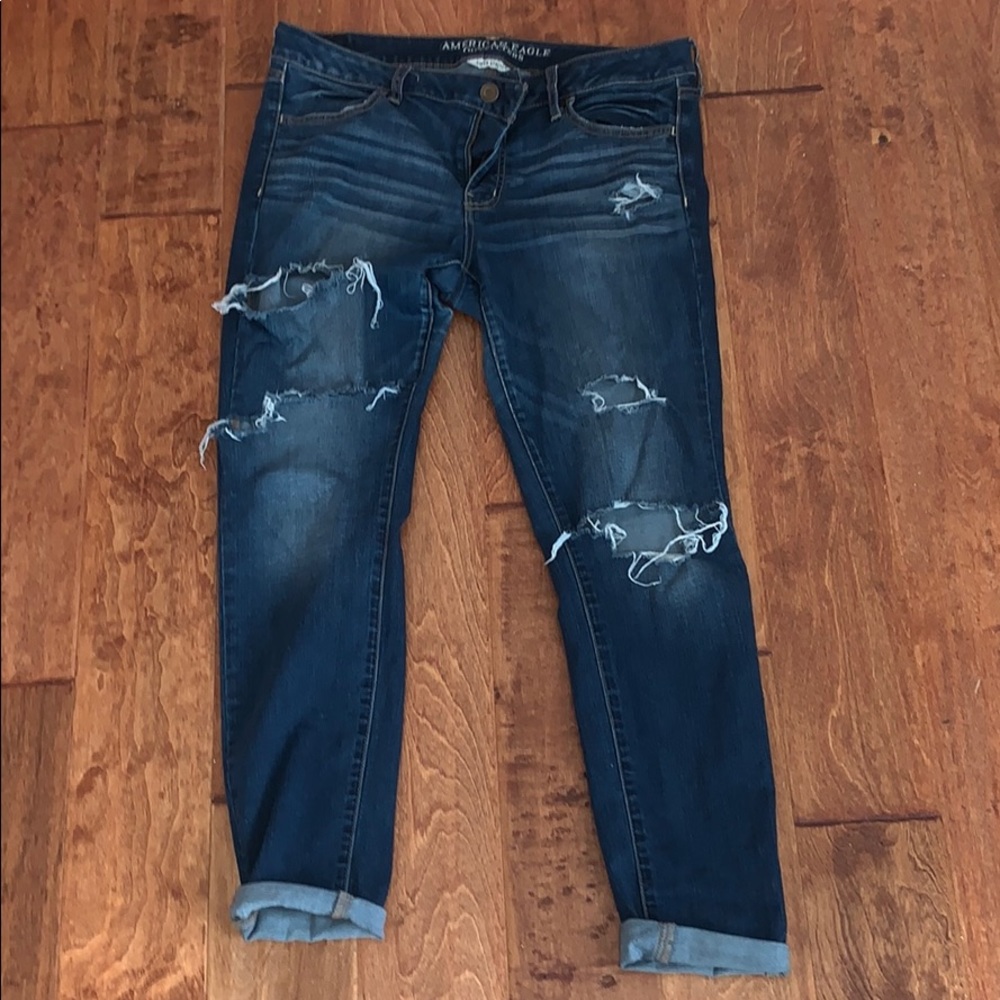 American Eagle Outfitters distressed jeans